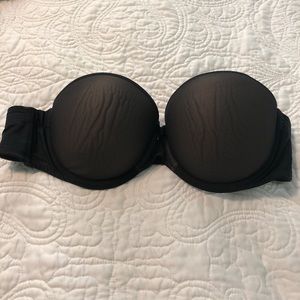 Chantelle Strapless Bra 36c BLACK